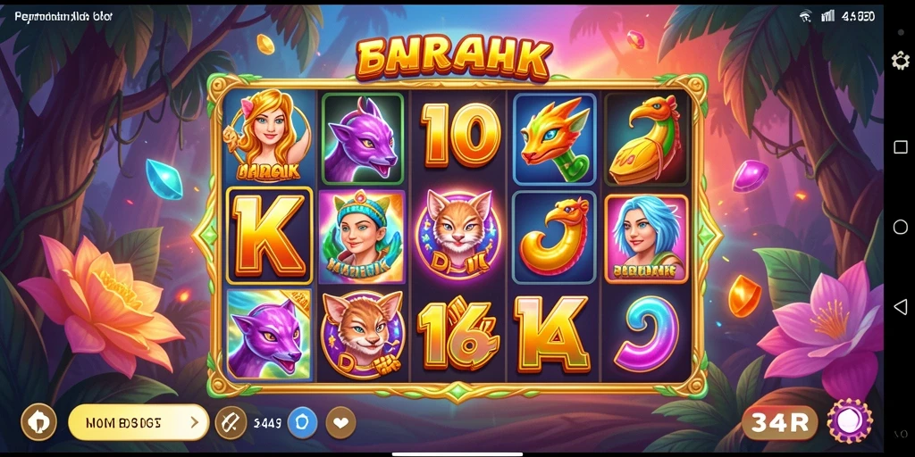 Screenshot gameplay Slot dari aplikasi 34R yang menarik.
