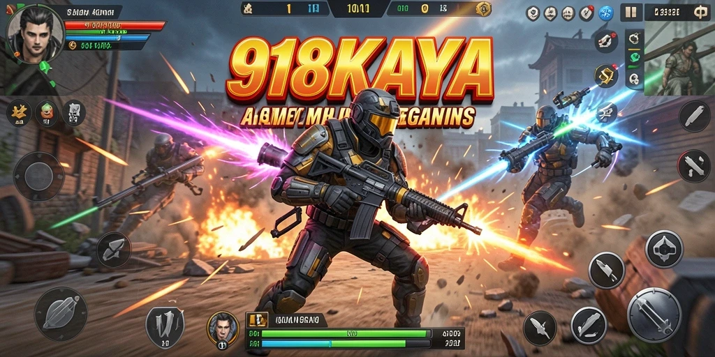 Tampilan gameplay TPS yang menegangkan dan mengasyikkan.