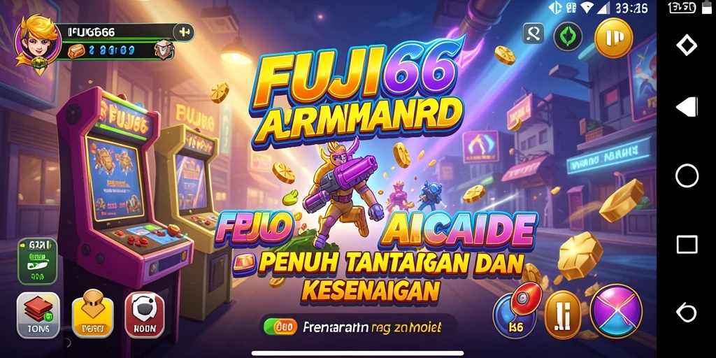 Tampilan gameplay utama FUJI66 yang menarik dan penuh aksi.