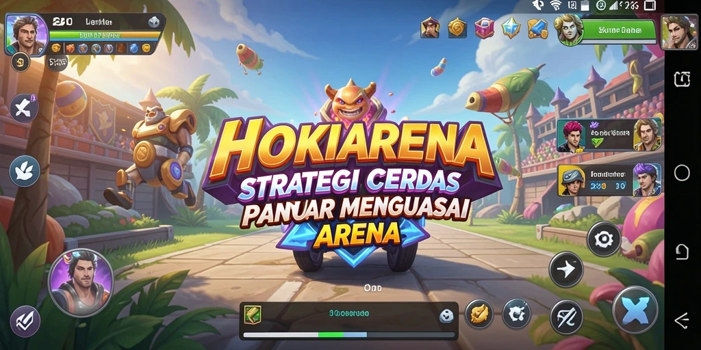 Tangkap momen mendebarkan dari pertempuran strategi HOKIARENA.