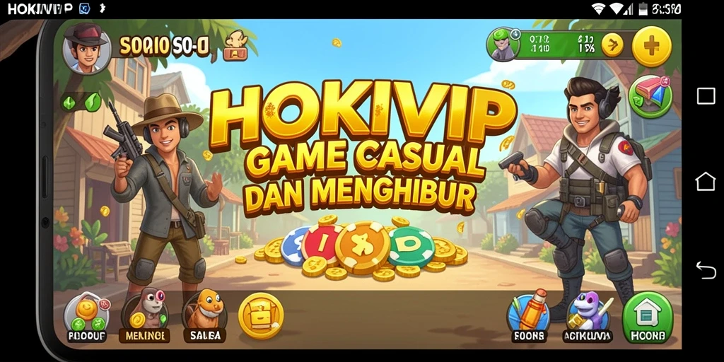 Gameplay HOKIVIP yang seru dan penuh warna