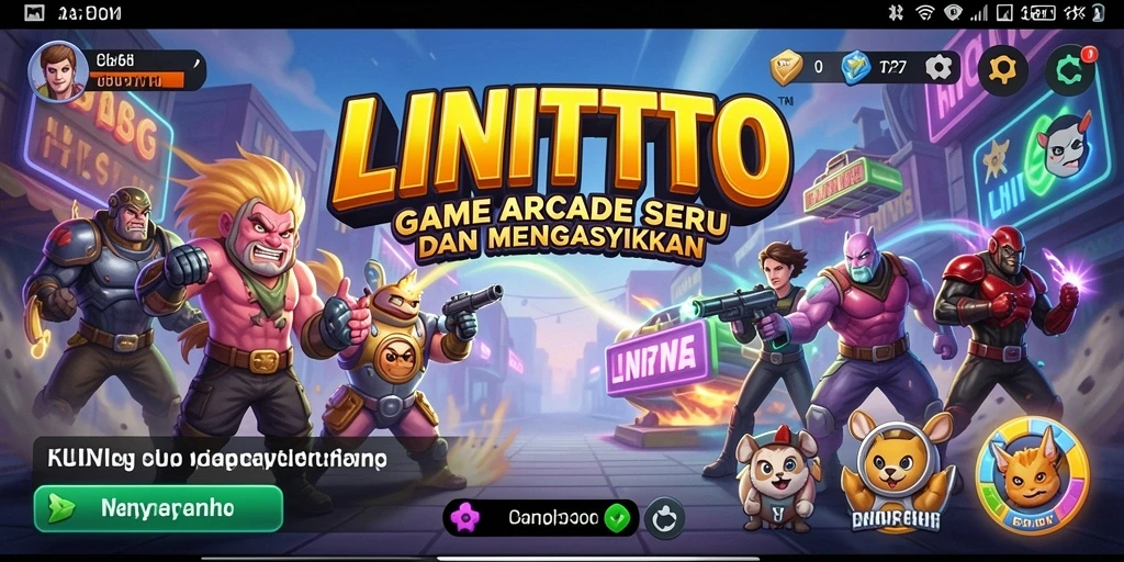 Gameplay seru dan penuh warna di LINITOTO.