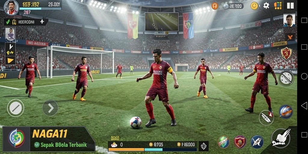 Gameplay mendebarkan dalam NAGA11, buktikan kemampuanmu di lapangan!