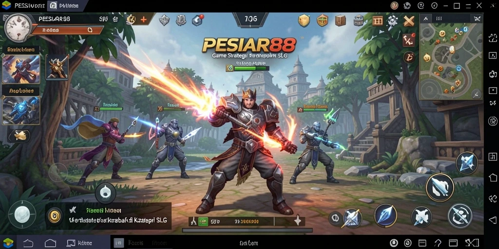 Tampilan gameplay PESIAR88 yang menarik dan mendebarkan.